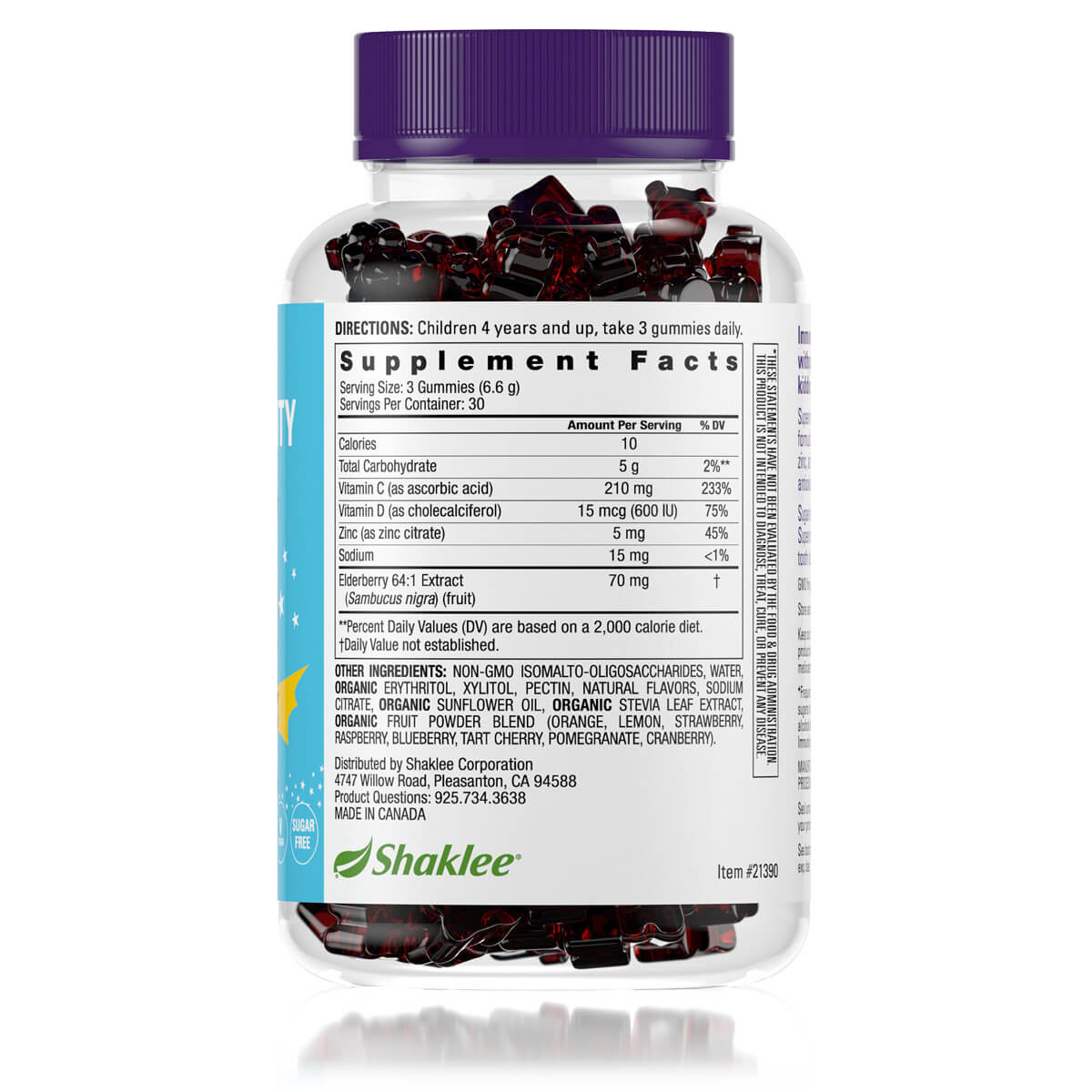 Shakleekids Super Immunity GF (90 Gummies)