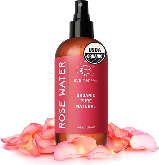 Organic Rose Water Spray for Face